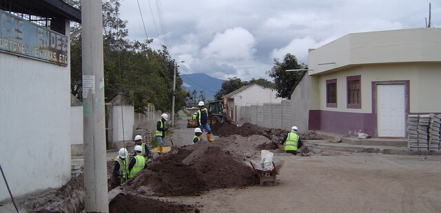 Excavacion para ducto